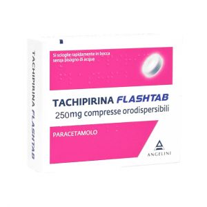 Tachipirina Flashtab 250 mg Paracetamol 12 Tablets