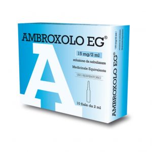 Ambroxol Eg 15mg 2ml Solution To Nebulize 10 Vials