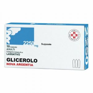 Glicerolo Eg Nova Argentia Adulti 2250mg 18 Supposte