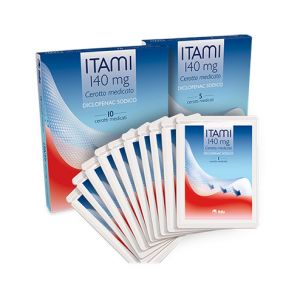 Itami 140mg Medicated Patch for Joint Pain 10 Patches