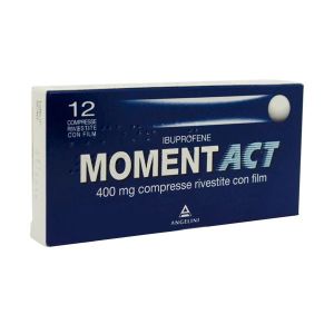 Momentact 400mg Ibuprofen Analgesic 12 Coated Tablets