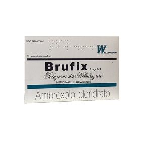 Brufix Solution to Nebulize 15 mg/2 ml Ambroxol 20 Vials