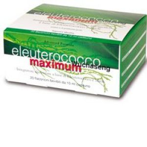Farmaderbe Eleuterococco Maximum Integratore Alimentare 20 Flaconi
