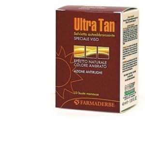Farmaderbe ultra tan self-tanning wipes 10 sachets