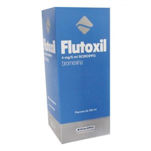Aesculapius Farmaceutici Flutoxil Syrup 250ml Bottle 4mg/5ml