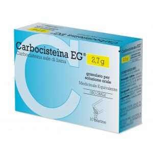 Carbocisteine Eg Granules For Oral Solution 10 Sachets