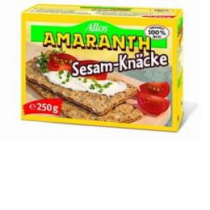 Allos Wholegrain Crackers Of Rye And Amaranth With Sesame Se