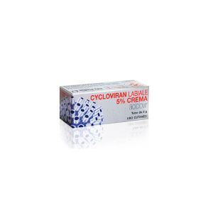Sigmatau Cycloviran Lip Cream 5% Cold Sores Treatment Tube 2g