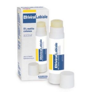 Aesculapius Farmaceutici Efrivirallabial 5% Skin Pencil 3g