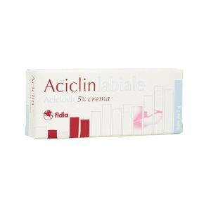 Fidia Aciclin Labiale Aciclovir 5% Cream For Cold Sores 2g