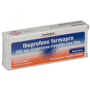 Ratiopharm Ibuprofen 400mg 12 Coated Tablets