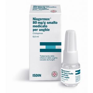 Niogermox Enamel Ciclopirox Onychomycosis Nails 6,6ml