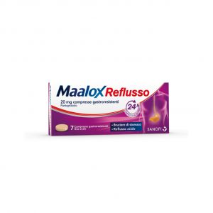 Sanofi Maalox Reflux 20mg 7 Gastro-Resistant Tablets