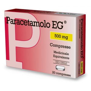 Paracetamol Eg 500mg 20 Tablets