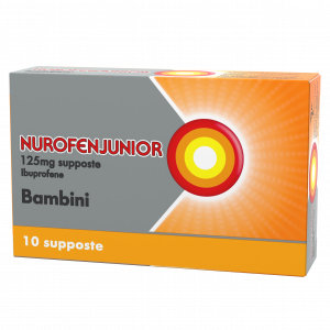 Nurofen Junior Ibuprofen 125mg Children 10 Suppositories