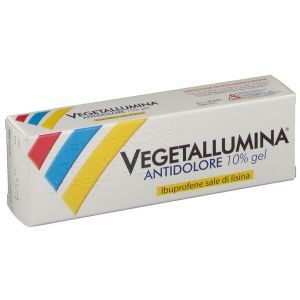 Vegetalumina Pain Relief 10% Ibuprofen Gel Salt Of Lysine 50g
