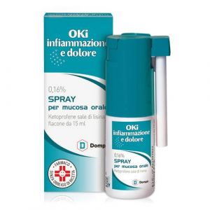 Oki Inflammation And Pain Spray Ketoprofen Analgesic 15ml