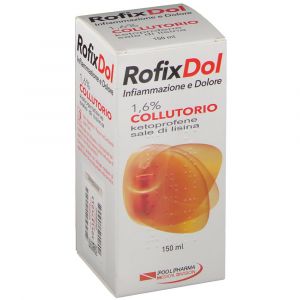 Rofixdol Inflammation And Pain Mouthwash 1.6% Ketoprofen 150ml