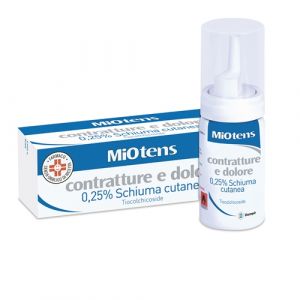 Miotens Contractures and Pain 0.25% Thiocolchicoside Skin Foam 30 ml