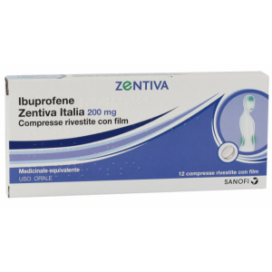 Ibuprofen Zentiva 200mg Anti-inflammatory 12 Tablets
