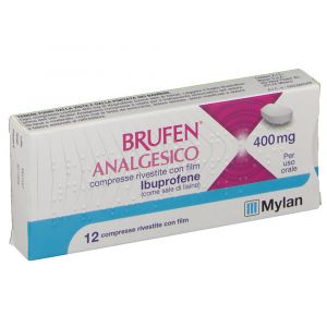 Brufen Analgesic 400mg Ibuprofen 12 Coated Tablets