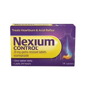 Nexium Control 20 Mg Esomeprazole Antacid 7 Gastro-resistant Tablets