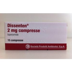 Societa Prodotti Antibiotici Dissenten Antidiarrea 10 Compresse Da 2mg