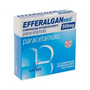 Efferalgan med Paracetamol 16 Effervescent Tablets 500 mg