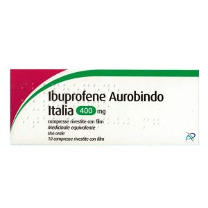 Ibuprofen Aurobindo 400mg 10 Coated Tablets
