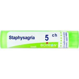 Staphysagria  Boiron  80 Granuli 5 Ch Contenitore Multidose