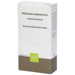 Causticum 06 Lm Potenziata Liquida 20 Fiale 2ml Soluzione Idroalcolica per Mucosa Orale