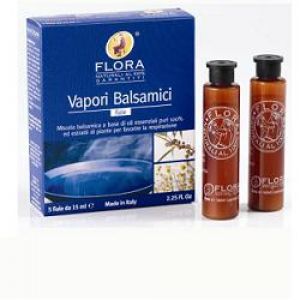 Flora Balsamic Vapors Food Supplement 5 Bottles 15ml