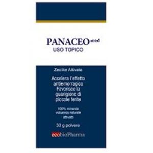 Panaceo Med Powder Topical Use 100% Activated Zeolite 30g