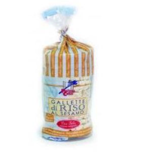 The window on the sky Rice cakes with organic sesame 100g
