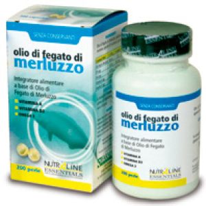 Nutra Line Cod Liver Oil Food Supplement 200 Pearls