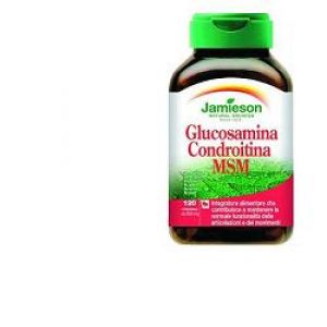 Jamieson Glucosamine Chondroitin Msm Food Supplement 120 Tablets
