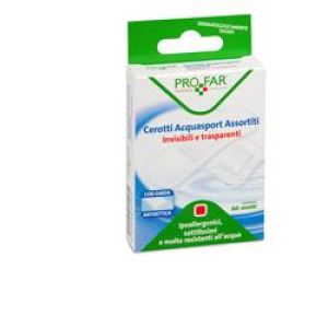 Profar Aquastop Plasters With Gauze With Disinfectant - 20 Assorted