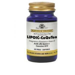 Solgar Lipoic-CoQuTen Antioxidant Supplement 60 Pearls