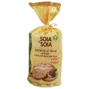 Soy&soy Soy And Rice Cakes 100g Without Yeast