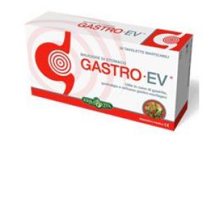 Erba Vita Gastro-Ev Against Heartburn 30 Chewable Tablets