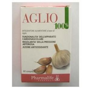 Pharmalife Garlic 100% Food Supplement 60 Tablets