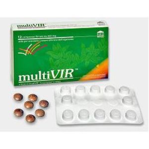 Multivir Food Supplement 12 Filmed Tablets