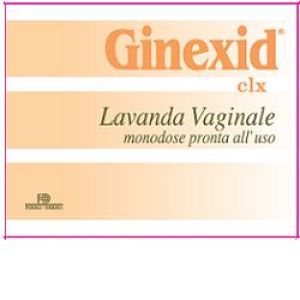 Ginexid vaginal lavage 3 disposable bottles in pe of 100 ml c