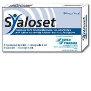 Lisapharma Syaloset Food Supplement 1 Vial 4ml + 1 Syringe 5ml