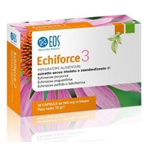 Eos Echiforce 3 Food Supplement 30 Capsules