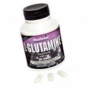 Health Aid L-Glutamine 500mg X 60 Comp