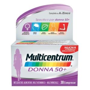 Multicentrum Woman 50+ Multivitamin Multimineral Supplement 60 Tablets