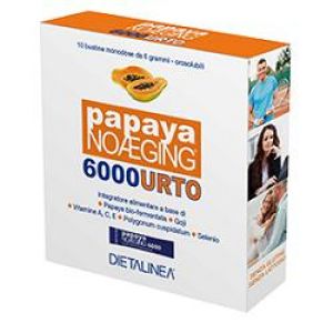 Dietalinea papaya noaging 6000 10 single-dose sachets 6g box 60g