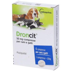 Vetoquinol Droncit 50mg Compresse per Cani e Gatti