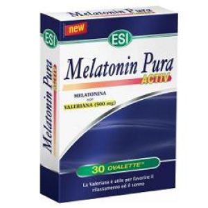 Esi Melatonin Pura Activ Sleep Supplement 30 Ovalettes